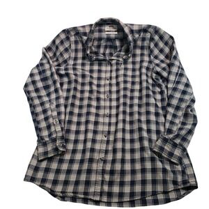Fjallraven High Coast Flannel Shirt LS W Women's Small Comfort Fit‎ Plaid